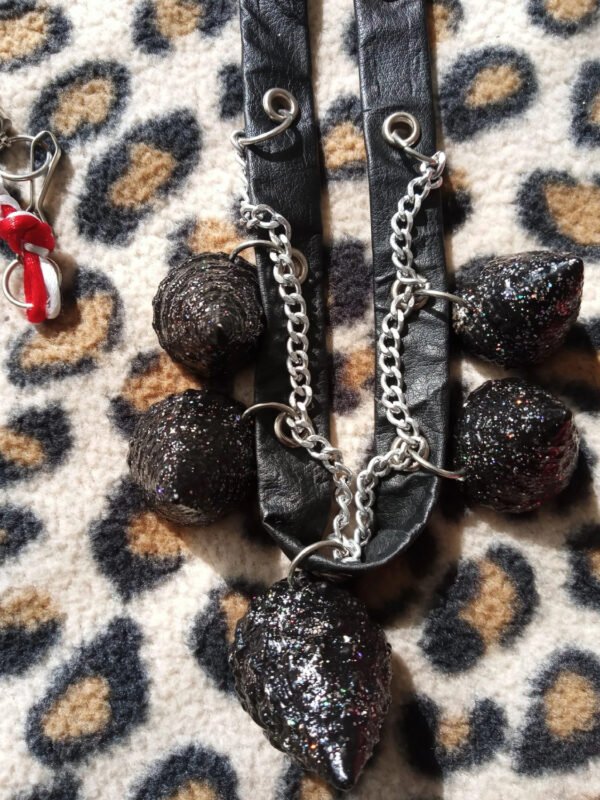 5 seashells with chains