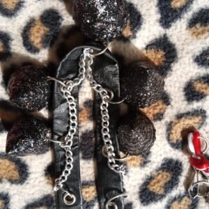 5 seashells with chains