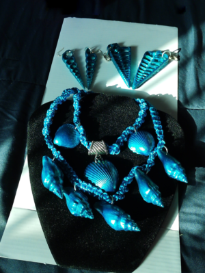 Italian Blue Shell Set